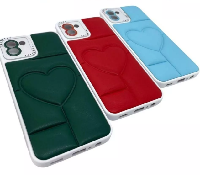 CAPINHA PERSONALIZADA SANSUNG SM A33 - BRANCO E VERMELHA